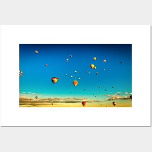 Albuquerque Hot Air Balloon Fiesta Posters and Art